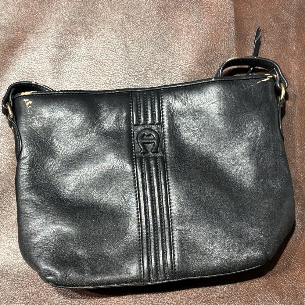 Etienne Aigner Black Crossbody Bag